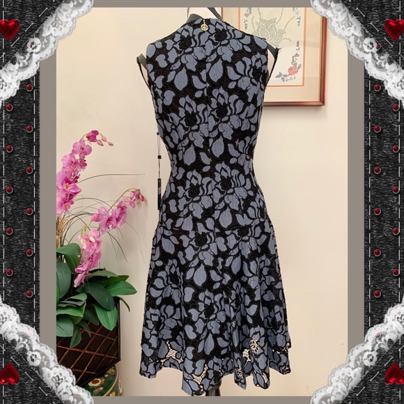 Tommy Hilfiger Lace Overlay Fir & Flare Dress - Picture 3 of 11